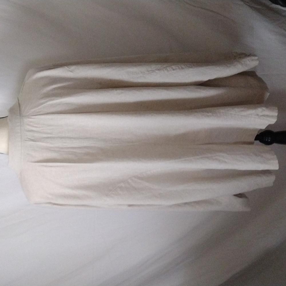AVENUE WOMEN OVERSIZED DOUBLE BREASTED BLAZER LINEN BLEND - Picture 5 of 11